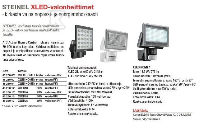 Naświetlacz LED Steinel XLED curved z - ST012083