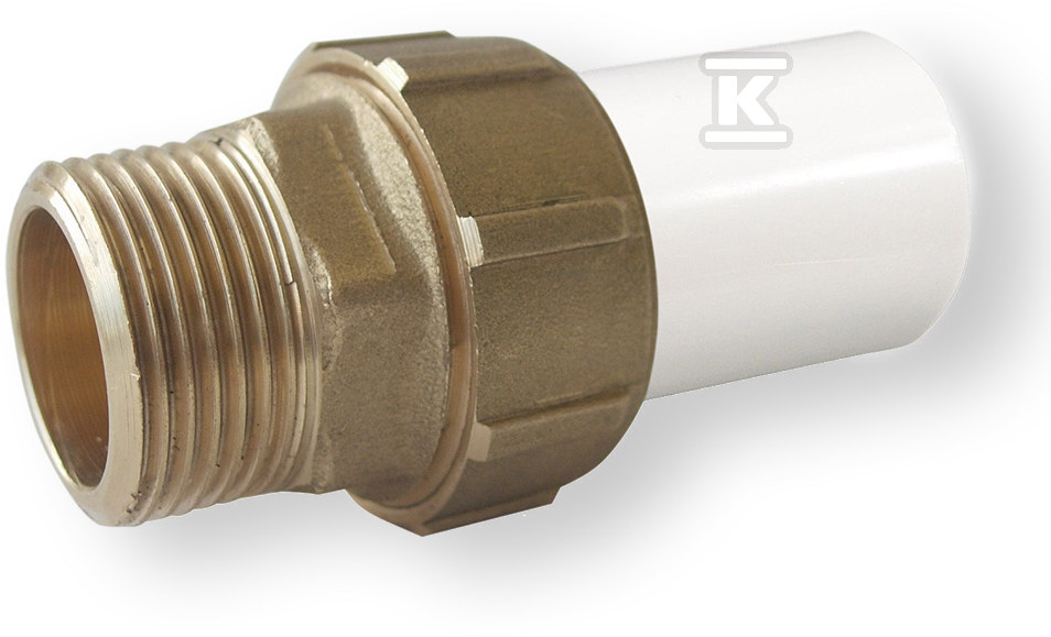 Śrubunek KZ/GZ PVC-U 3/4" - 457-407