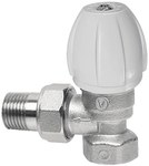 Angle supply radiator valve ACTIV nickel plated 1/2" KS