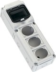 Obudowa FLEX 6-E IP65 z otworami na gniazda