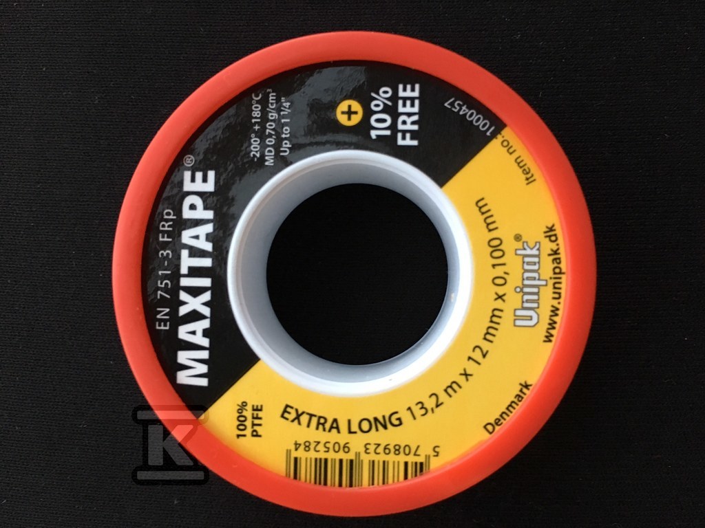 MAXITAPE +10% Free - taśma teflonowa - 1000457