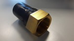 Brass electrofusion adapter GW 63X2 "SDR11, water-gas