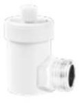 GAMMA 1/2" angle white angle vent valve