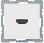 Gniazdo HDMI biały, aksamit, Q.X