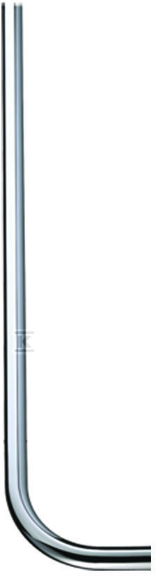 PRESTO chrome-plated tube, long 100 x - 47938