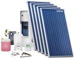 Solar set PREMIUM MAXI PLUS AL (5XKSG 21 GT, 500L skay exchanger)