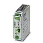 UPS z IQ Technology do montażu na szynie nośnej, wejście: 24 V DC, wyjście: 24 V DC / 20 A, z zamontowanym uniwersalnym adapterem szyny nośnej UTA 107/30