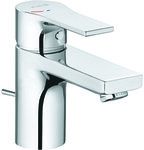 KLUDI ZENTA SL Single lever basin mixer 75, cold water in the middle position of the handle COOL-START