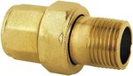 TWIST Flare straight long 3/4" o-ring brass