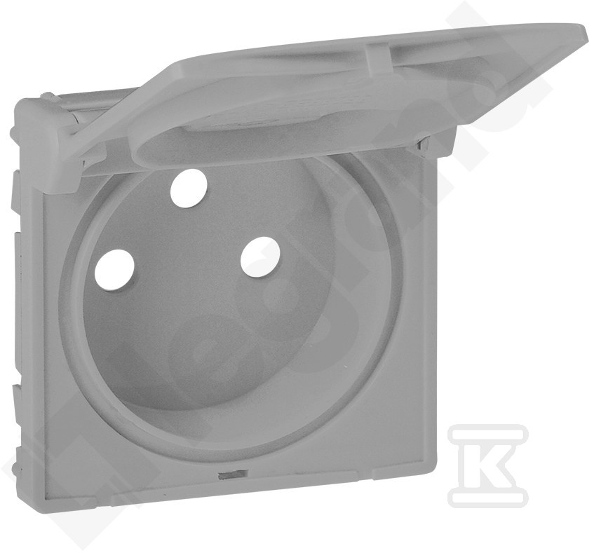 VALENA LIFE IP21 aluminum socket plate - 754862