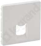 White VALENA LIFE RJ45 socket plate