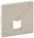 Plaque for RJ45 socket, cream VALENA LIFE