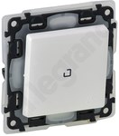Łącznik schodowy podświetlany IP44 biały 10 AX - 250 V~ VALENA LIFE