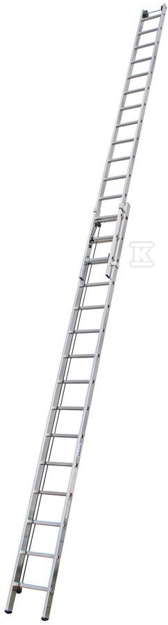 STABILO two-part sliding ladder with - 133847