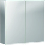 Option Plus mirror cabinet, B75, with lighting, 2 doors