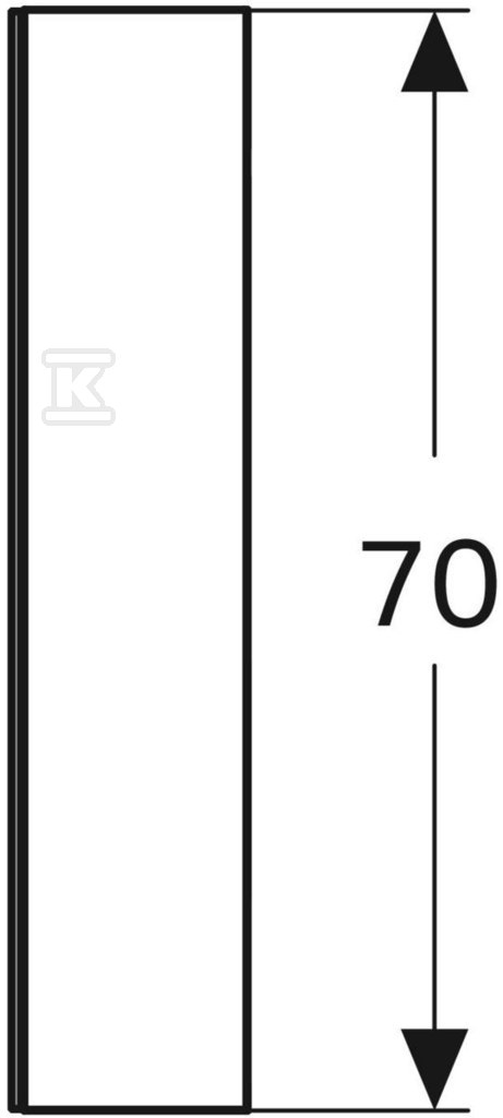 Možnost B120 zrcadlová skříňka s - 500.207.00.1