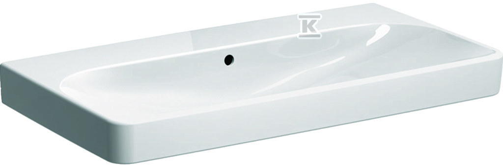 Smyle Square washbasin B90 cm, H16.5 - 500.250.01.1