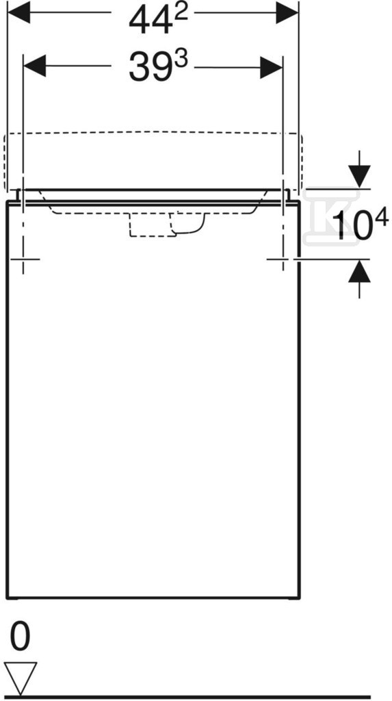 Smyle Square Szafka pod umywalkę - 500.351.JR.1