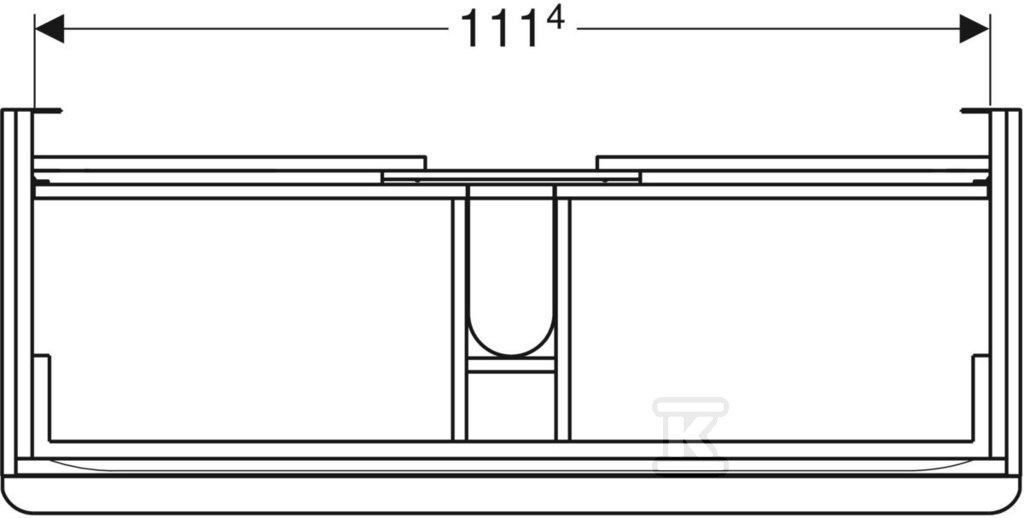 Smyle Square Szafka pod umywalkę, - 500.355.JR.1