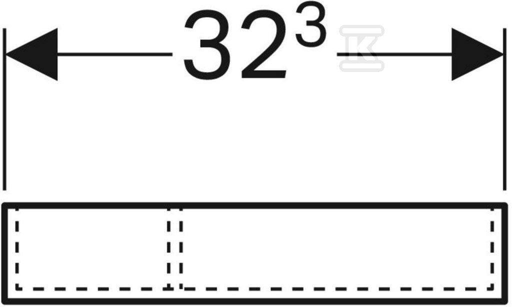 Wkład do szuflady Xeno2 "T" - 500.525.00.1