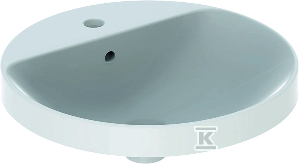 Variform washbasin recessed into the - 500.704.01.2