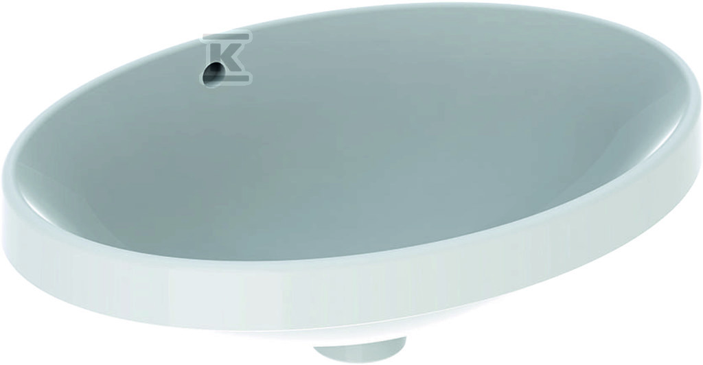 Variform washbasin recessed into the - 500.716.01.2