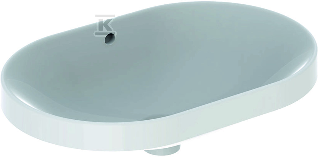 Variform washbasin recessed into the - 500.728.01.2