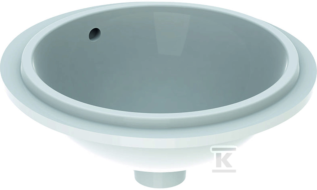 Variform undercounter washbasin, round, - 500.744.01.2