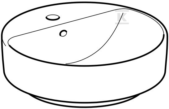 Variform Umywalka stawiana na blat, - 500.769.01.2