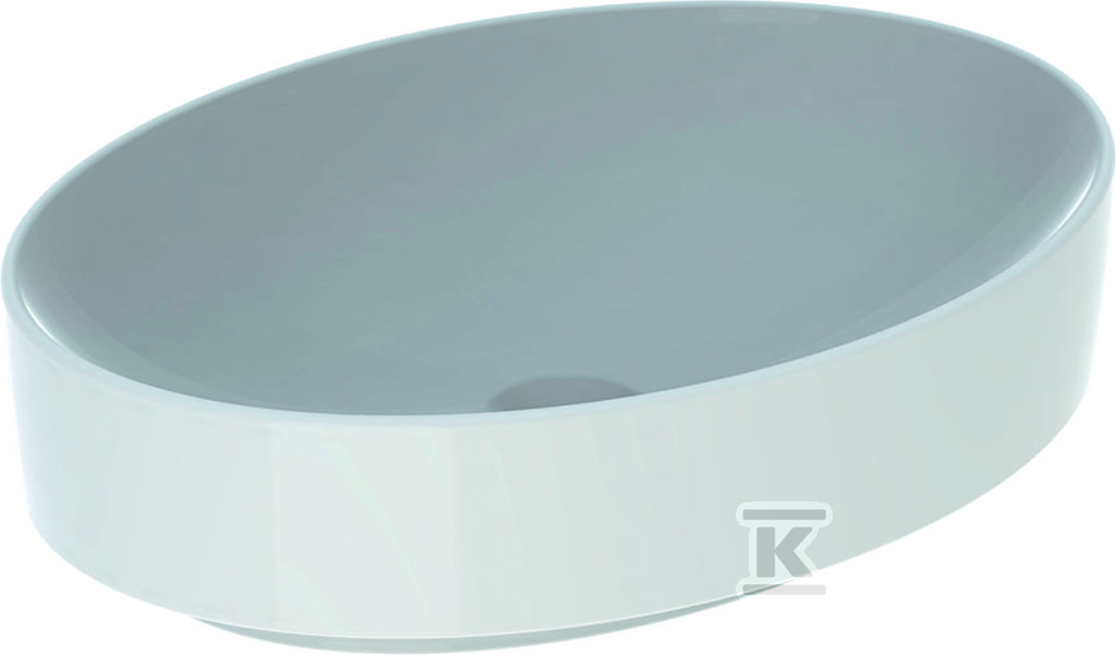 Variform countertop washbasin, oval, - 500.771.00.2