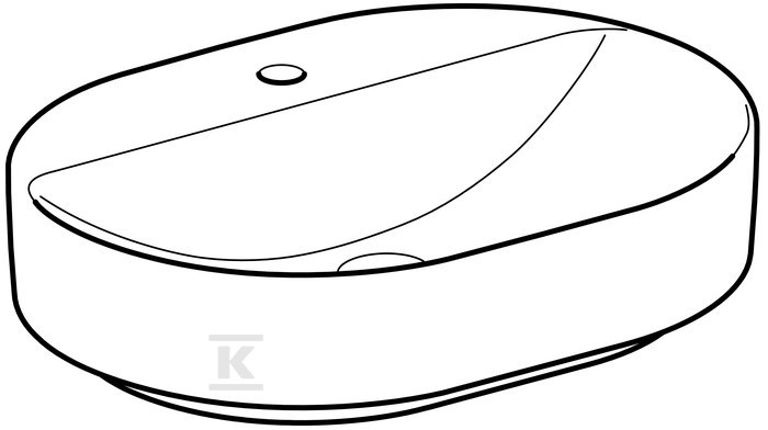 Variform Umywalka stawiana na blat, - 500.778.01.2