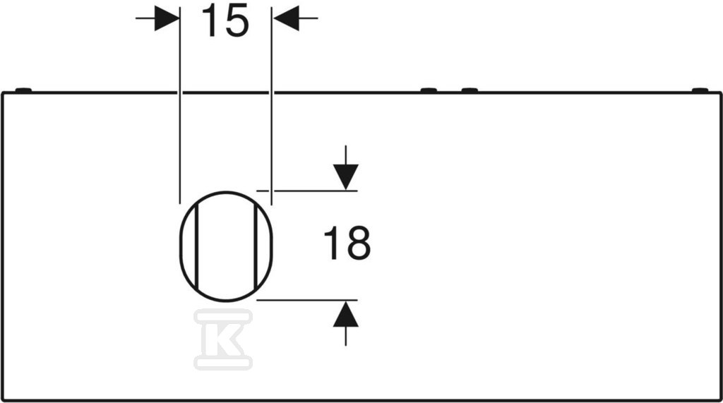 Variform Szafka pod umywalkę stawianą - 501.186.00.1