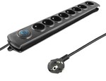 Surge protector Quick Switch 8 sockets 1.8m