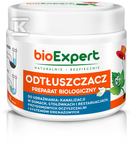 Preparat biologiczny do udrażniania rur Bioexpert - odtłuszczacz do kanalizacji 250g