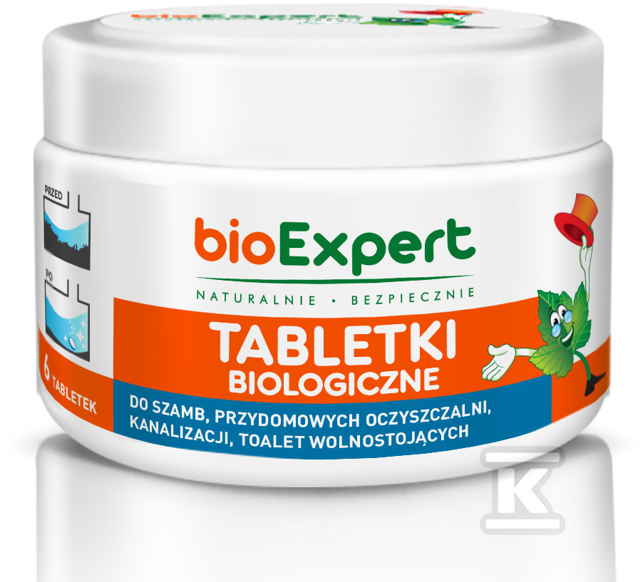 Biologische Tabletten, 6 Stück, für - D3-001-0006-01-PL