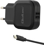 5V 3,4A 17W 2xUSB nástenná nabíjačka + MicroUSB kábel