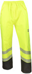 Spodnie shell HI-VI (fluo) żółte M