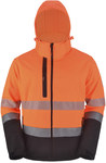 Kurtka softshell HI-VI (fluo) pomarańczowa M