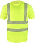 T-shirt HI-VI (fluo) żółty M