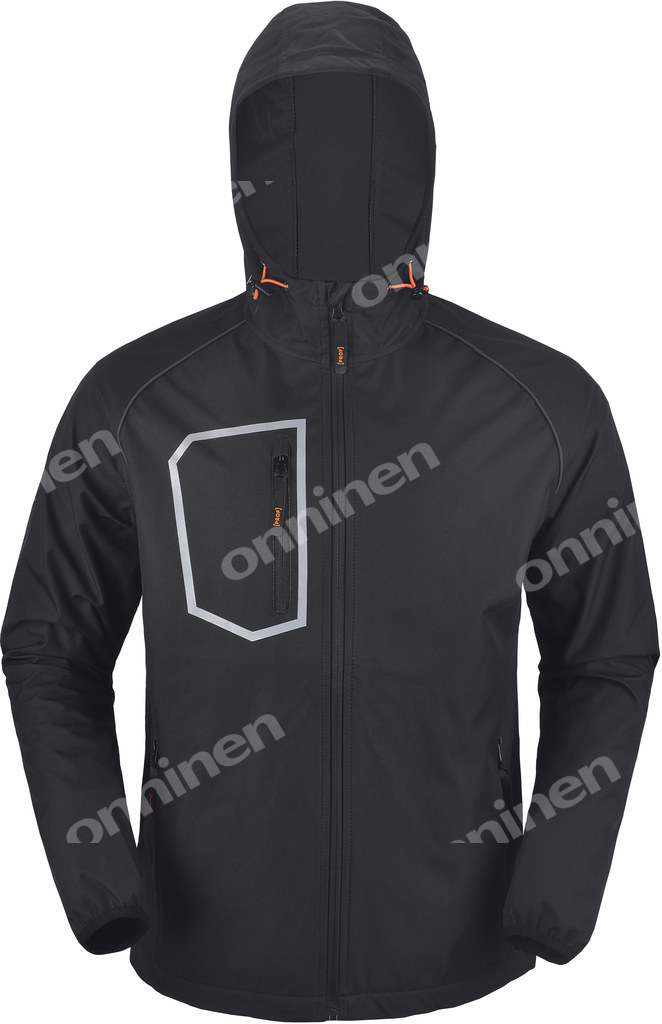 Lekka kurtka Softshell czarna rozmiar S - 502072456