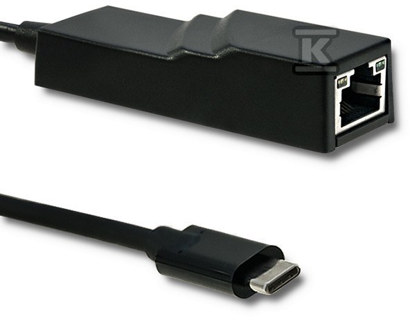 Adaptér USB typ C samec / RJ-45 samica - 50378