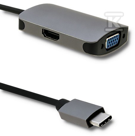 Adaptér USB 3.1 C samec / HDMI samica - 50380