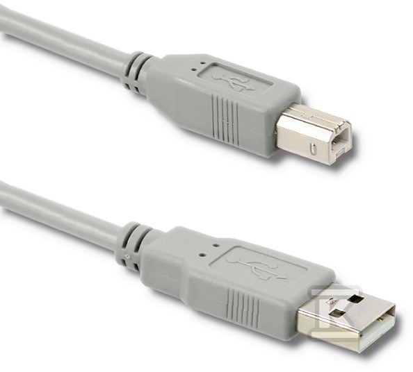 Cablu USB 2.0 A tată B tată 0,19 m - 50393