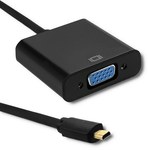 Micro HDMI D male to VGA female 0.2m adapter