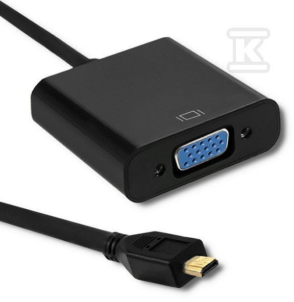 Micro HDMI D Adapter Male VGA Female - 50403