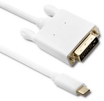 DisplayPort Alternate mode USB 3.1 type C male DVI male 4Kx2K 1m