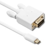 DisplayPort Alternatívny režim USB 3.1 typ C samec VGA samec 1080p 2m