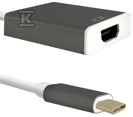 Adaptér USB 3.1 Typ C samec HDMI A - 50427