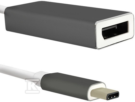 Zásuvkový adaptér USB 3.1 typu C samec - 50429