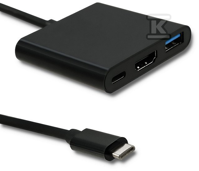 Adaptér USB 3.1 Typ C samec HDMI A - 50430